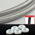 Weave Stainless Steel Flexible Plumbing Pipes Cold Hot Mixer Faucet Water Pipe Hoses High Pressure Inlet Pipe - Image 6