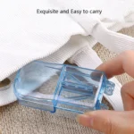 2pcs R8335 Transparent Medicine Cutter Food Grade Plastic Split Cartridge Pill Separator - Image 5