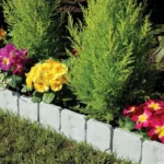 5pcs Imitation Stone Fence Garden Outdoor Gardening Lawn Plastic Isolation PP Fence Simple Splicable Fence - Image 6