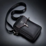 BULL CAPTAIN 076 Retro Leather Mobile Phone Waist Bag Men Leather Messenger Bag - Image 6