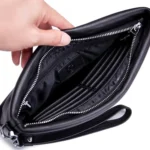 BULL CAPTAIN 446 Large-capacity Soft and Wear-resistant Leather Clutch Bag Business Wallet, Size: - Image 4
