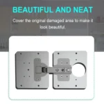 Stainless Steel Hinge Repair Installer, Specification: Single Plate +8 screw - Image 3