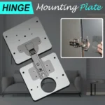 Stainless Steel Hinge Repair Installer, Specification: Single Plate +8 screw - Image 6