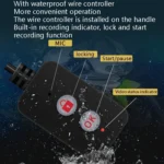 MT35B 1080P Waterproof HD Motorcycle Driving Recorder Mobile Phone Interconnection Locomotive Recorder - Image 5