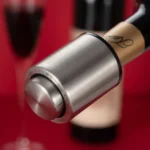 Metal Dust-Proof Sealed Vacuum Wine Bottle Cap Stopper - Image 2