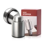 Metal Dust-Proof Sealed Vacuum Wine Bottle Cap Stopper - Image 5