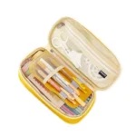 Angoo Cotton And Linen Large Capacity Pencil Stationery Bag