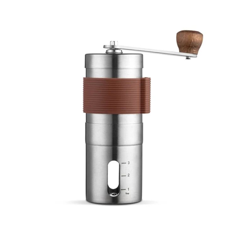 TBD0583448001A.webp Portable Hand Crank Coffee Machine Stainless Steel Manual Grinder - Image 1