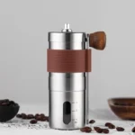 Portable Hand Crank Coffee Machine Stainless Steel Manual Grinder - Image 2