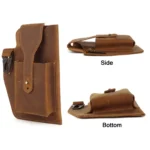 6543 Men Retro Sports Mobile Phone Belt Bag Waist Bag - Image 3