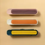 TM21006 3-In-1 Fresh Film Cutter Kitchen Garbage Bag Storage Racks Plastic Wrap Storage Rack - Image 2