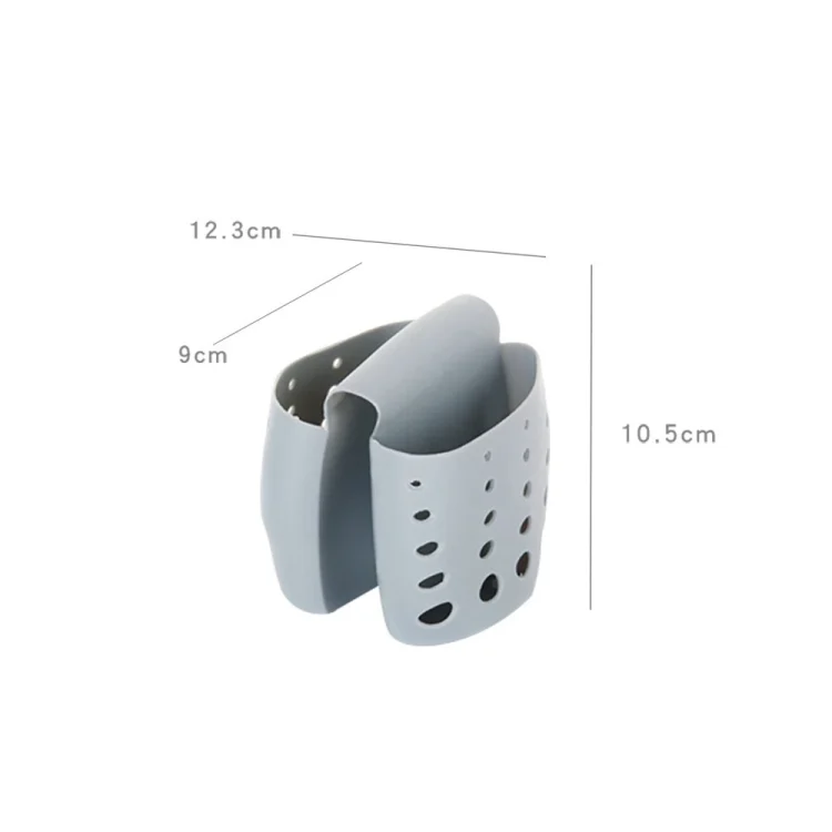 TBD0583679501_B2.webp TM15016 Saddle Drain Basket Kitchen Sink Sponge Storage Drainage Sink - Image 3