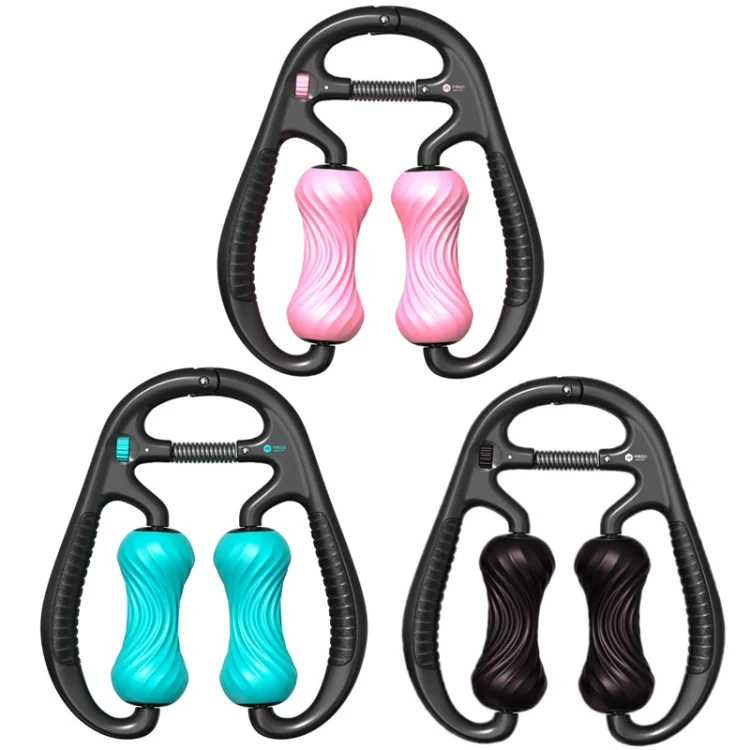 TBD0583681301_B1.webp MIKE Loop Leg Roller Massager Muscle Spiral Line Relaxation Yoga Foam Roller - Image 2