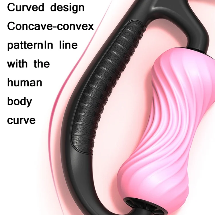 TBD0583681301_B3.webp MIKE Loop Leg Roller Massager Muscle Spiral Line Relaxation Yoga Foam Roller - Image 4