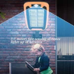 Solar Outdoor Waterproof Wall Light Human Body Induction Garden Light Fence Lighting Street Light - Image 6