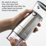 USB Rechargeable Coffee Machine Electric Coffee Grinder - Image 3