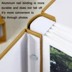 6-Inch Plastic Photo Album 200 Sheets Of Interstitial Album Book - Image 5