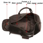 6482 Large-Capacity Cross-Body Luggage Bag For Business Travel Dry & Wet Separation Fitness Sports Bag - Image 4