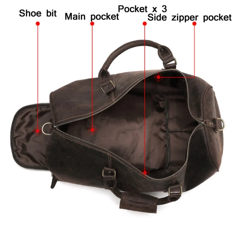 TBD0583686001_B3.webp 6482 Large-Capacity Cross-Body Luggage Bag For Business Travel Dry & Wet Separation Fitness Sports Bag - Image 4