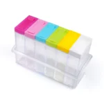 6 PCS/Set Transparent Spice Seasoning Box Storage Bottle - Image 4