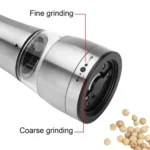 JE0318 Stainless Steel Manual Multi-Purpose Pepper Grinder Kitchen Cooking Tools - Image 4