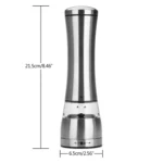 JE0318 Stainless Steel Manual Multi-Purpose Pepper Grinder Kitchen Cooking Tools - Image 6