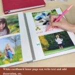 10 Inch 20 Pages/40P Cloth Photo Album Self-Adhesive DIY Laminated Photo Album - Image 4