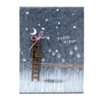 4D Large 6-Inch Photo Album 200 Sheets Interstitial Album Boxed Children Growth Book