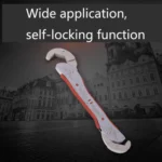 CY-0016 Multifunctional Quick Pipe Spanner Large Opening Dual Purpose Pliers With Spring - Image 2