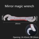 CY-0016 Multifunctional Quick Pipe Spanner Large Opening Dual Purpose Pliers With Spring - Image 3