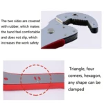 CY-0016 Multifunctional Quick Pipe Spanner Large Opening Dual Purpose Pliers With Spring - Image 4