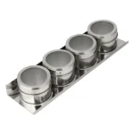 Stainless Steel Magnetic Kitchen Seasoning Cruet Set - Image 2