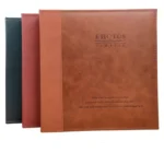 12 Inch 20 Pages/40P PU Leather Photo Album Self-Adhesive Souvenir Album DIY Laminated Photo Album - Image 2