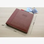 12 Inch 20 Pages/40P PU Leather Photo Album Self-Adhesive Souvenir Album DIY Laminated Photo Album - Image 3