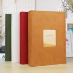 4R 6 Inch 300 Sheets Cloth Photo Album Retro Insert Photo Album Postcard Storage Photo Album - Image 2