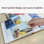 4R 6 Inch 200 Sheets Cloth Photo Album Baby Growth Memorial Album Interstitial Album - Image 4