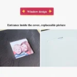 4R 6 Inch 200 Sheets Cloth Photo Album Baby Growth Memorial Album Interstitial Album - Image 5