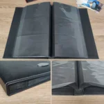 6 Inch 240 Sheets Leather Cover Photo Album Family Memorial Album Interstitial Album - Image 5