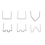 500pcs /Pack Auto Bumper Plastic Repair Welding Machine Hot Melt Plastic Welding Tool Welding Wire Patch, Style: Patch 7 0.6mm - Image 2