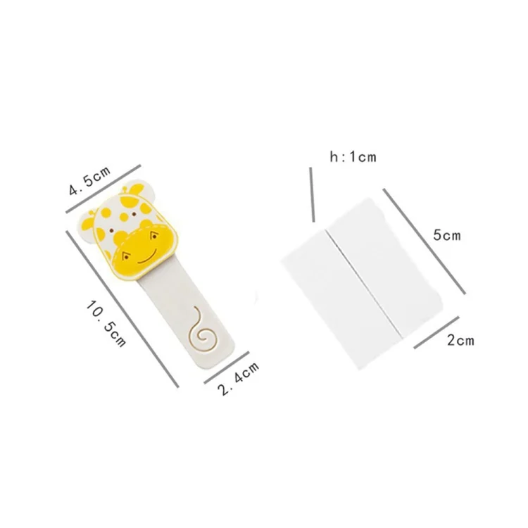 TBD0584723901_B2.webp 10 PCS TM18009 Cartoon Toilet Lid Lifter Toilet Sticky Toilet Lid Handle - Image 3