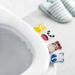 10 PCS TM18009 Cartoon Toilet Lid Lifter Toilet Sticky Toilet Lid Handle - Image 5
