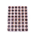 48pcs /Sheet Car Vacuum Tire Film Bicycle Motorcycle Tire Repair Film, Style: