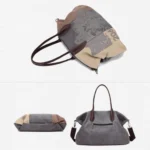 K1219 Large-Capacity Graffiti Canvas Bag Printing Single-Shoulder Messenger Bag - Image 3