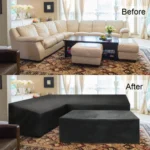 Outdoor Garden Furniture Corner Sofa Cover Dustproof Table Cover - Image 7