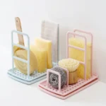 TM18011 Dishcloth Sponge Storage Rack Kitchen Rag Drain Rack - Image 6