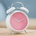 4 Inch Bedroom Bedside Stereo Digital Silent Alarm Clock With Light