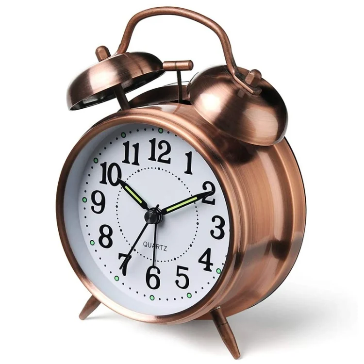 TBD0585082801_B2.webp Metal Quality Mute Luminous Alarm Clock Classic Double Bell Clock - Image 3