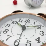 Metal Quality Mute Luminous Alarm Clock Classic Double Bell Clock - Image 4
