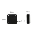 P093 Automatic Doorkeeper Telescher Door Closer Sliding Door Anti-Theft Box, Specification: - Image 3