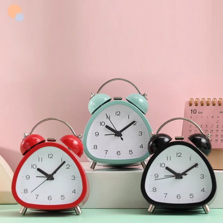 TBD0585085801_B1.webp Student Metal Retro Digital Alarm Clock With Light - Image 2
